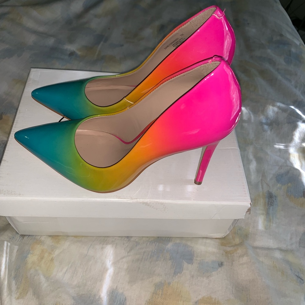 Steve Madden Zaney Rainbow Pumps